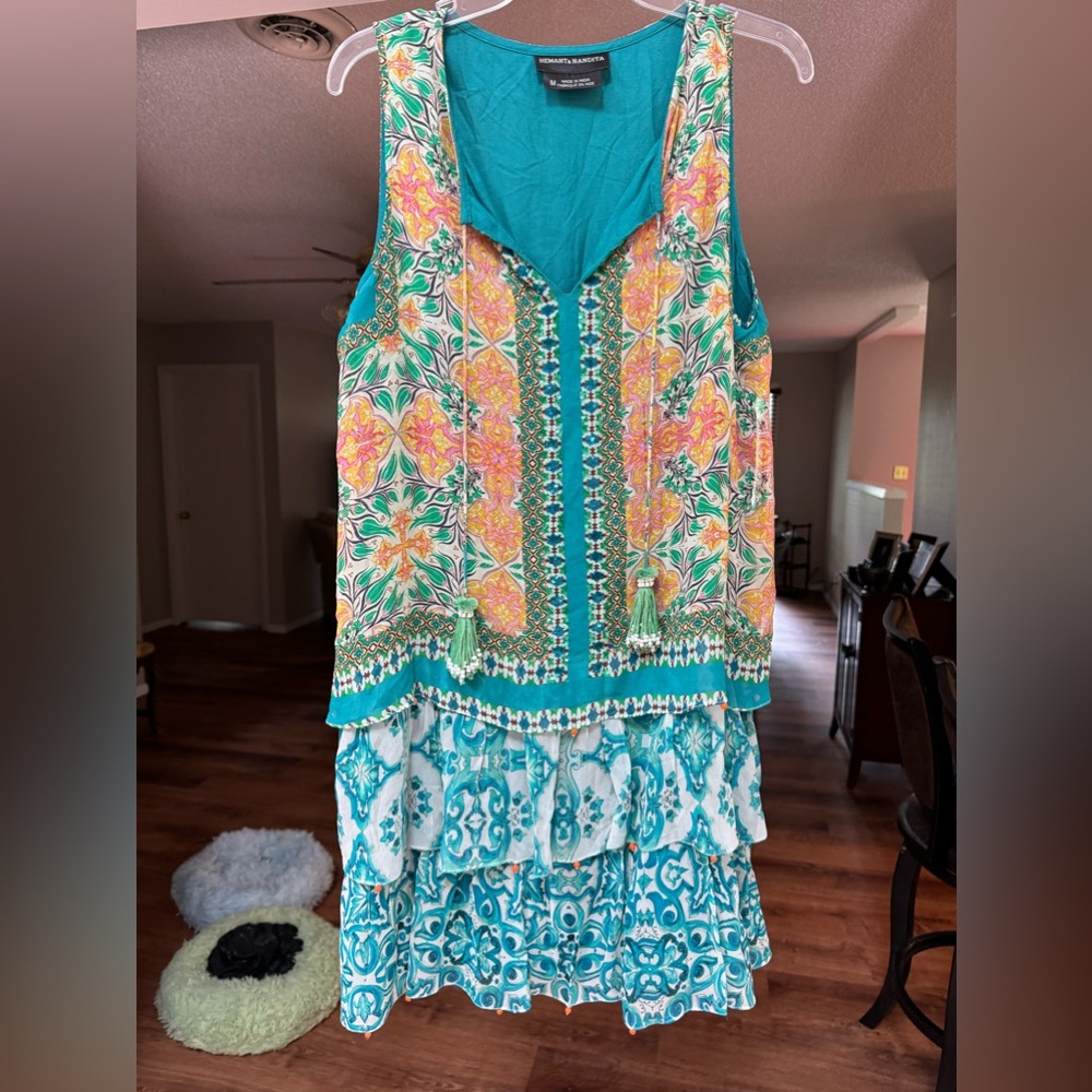 Hemant and Nandita sleeveless dress